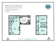 Two Bedroom Townhome Fireplace