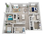 C1 floor plan Aquatera