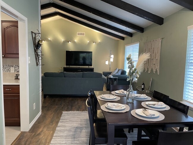Dining Room and Living Room - 11500 February Drive