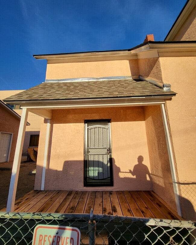 Unit D entrance