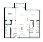B2I floor plan The Hartley at Blue Hill