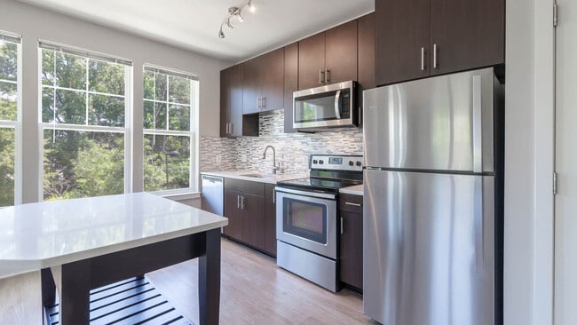 Kitchen with Stainless Steel Appliances - Radiant Fairfax Ridge