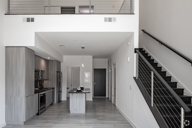 1BR, 1.5BA - 885SF (Bi-Level Loft 950) - The Deco at 5211