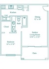1Bedroom 1Bath Deluxe