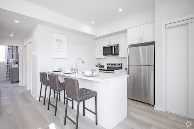 2 chambres, 1 salle de bain - 773 pi² - Cuisine - Chorus Apartments