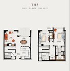 TH3 | 2 Bed 2.5 Bath 1,582 square feet