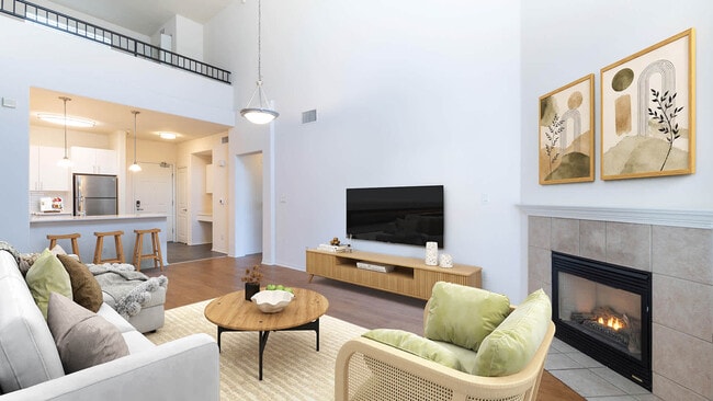 Living Room with Hard Surface Flooring