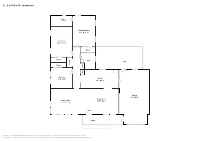 Photo - Beautiful 3 Beds 2 Baths Home in Jacksonville