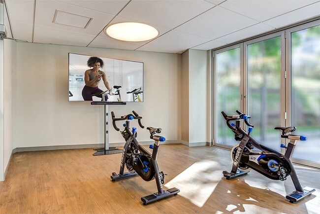 Go for a spin in the separate spin studio