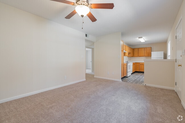 Lyndon Crossings - 2BR, 2BA - 964SF - Living Room - Lyndon Crossings Apartments