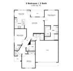 Floorplan-3BR-2BA-Sunrise-Ivy-Town