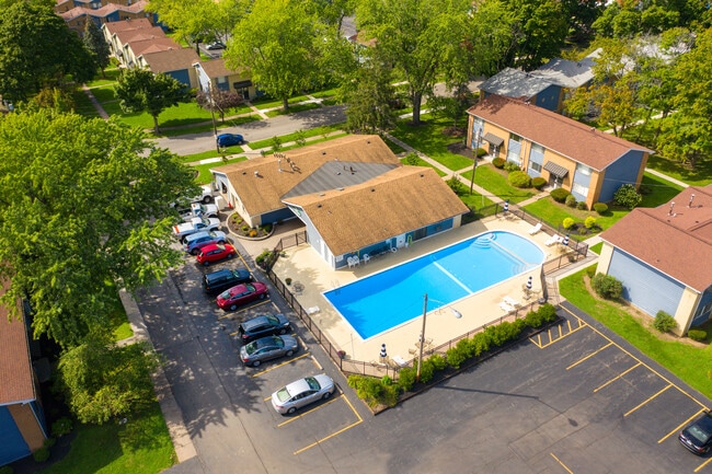 Aerial View of Crescent Gardens - Crescent Gardens Rental