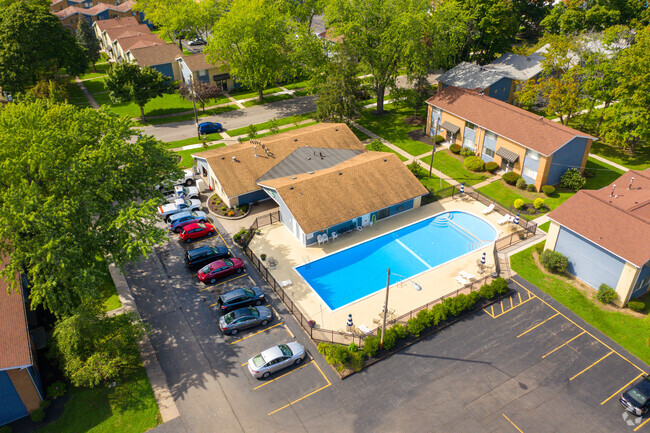 Aerial View of Crescent Gardens - Crescent Gardens Rental