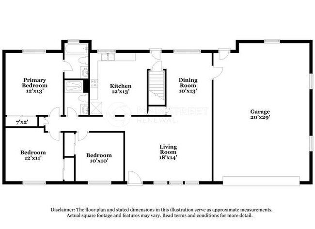 3 Bedroom Pet-Friendly Home in Ferguson, MO with Main Street Renewal