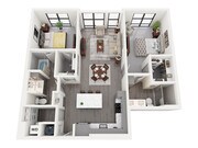 B3 floor plan The Aston at Town Center
