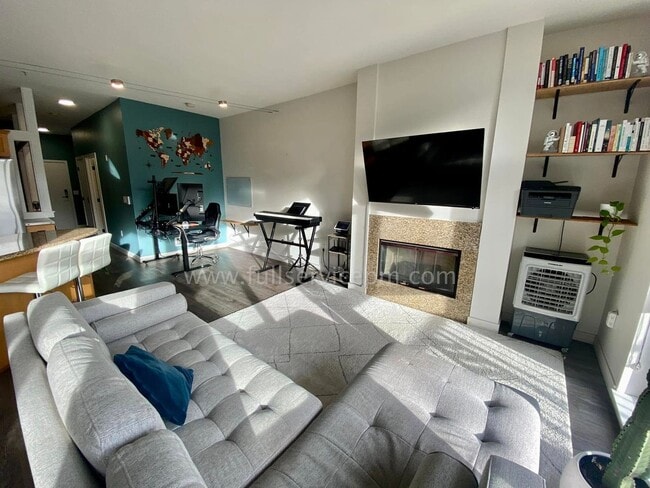 Photo - Stylish Capitol Hill Loft Condo w/ Floor-to-Ceiling Windows, Gas Fireplace Unit 605
