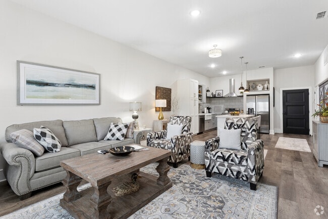 1BR, 1BA - 1,000SF - Living Room