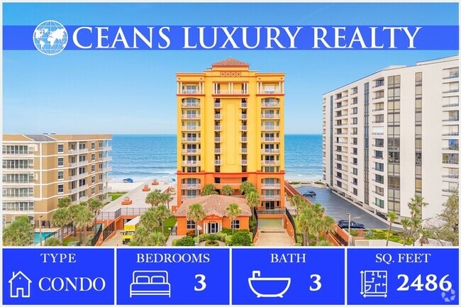 Building Photo - Breathtaking 3 Bedroom Daytona Beach Shore... Unit 703 Rental