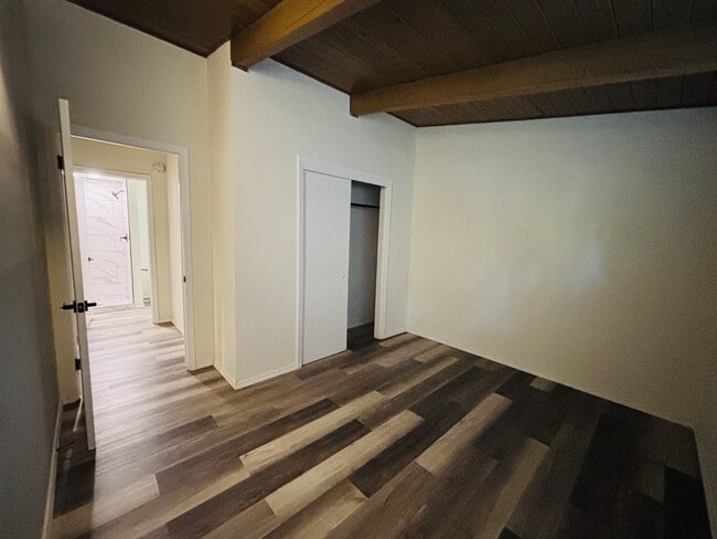 Photo - Quirky Mid-Century 3BR with High Beam Ceilings + Fenced Yard – $1,550