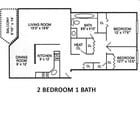 2BR/1BA