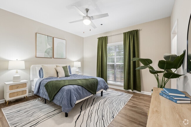 2BR, 2BA - 1,204SF - Second Bedroom