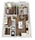 A3 floor plan Mira