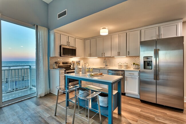 Watch the waves while you cook