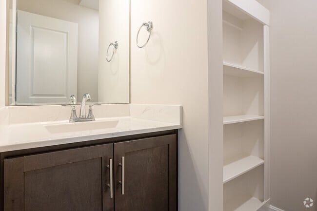 2BR, 2.5BA - 1,306 SF - Downstairs Bathroom - Brentlinger Park