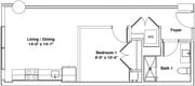 A2 floor plan Coeval