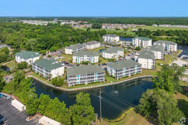 Aerial view. - Waterfront at Briarcliffe Commons