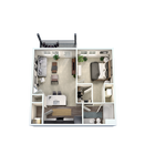 One Bed - One Bath: The Birch