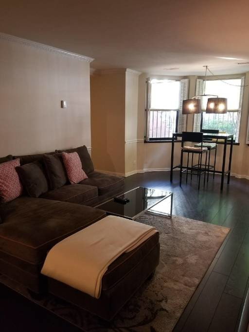 Living Room - 816 N Dearborn St Condo Unit GF