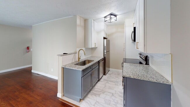 Fully Renovated Kitchen - Somerset Apartments