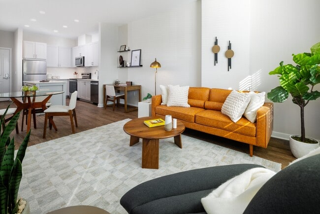 New West Phase - Finish Package III Living area with hard surface flooring throughout