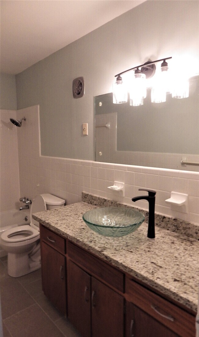 Bathroom with Granite Counter