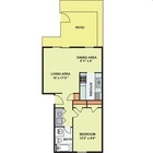 1BR/1BA