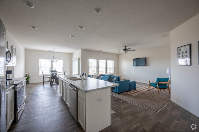 3BR, 2BA - 1,590SF - Kitchen