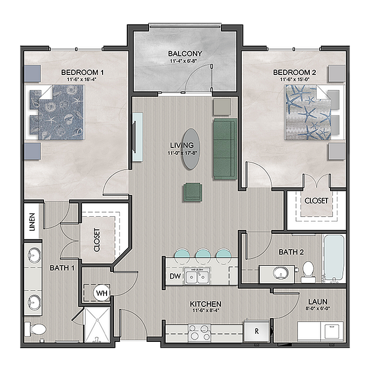 2 BEDROOM - 2 bedroom