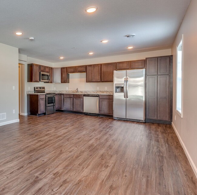 Photo - FOR RENT avail April 01: 3bd2ba2car garage END UNIT modern townhome