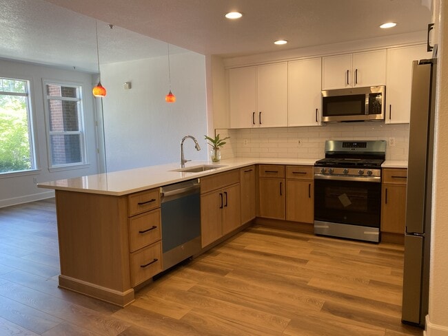 Newly remodeled kitchen - 1735 N Ogden St Unit 101