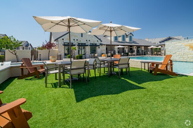 Resort Style Pool Side Patio
