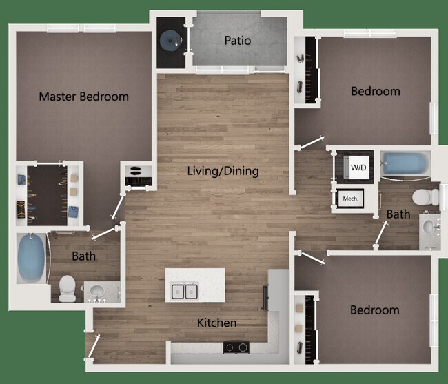 Sage Apartments and Townhomes For Rent in American Fork