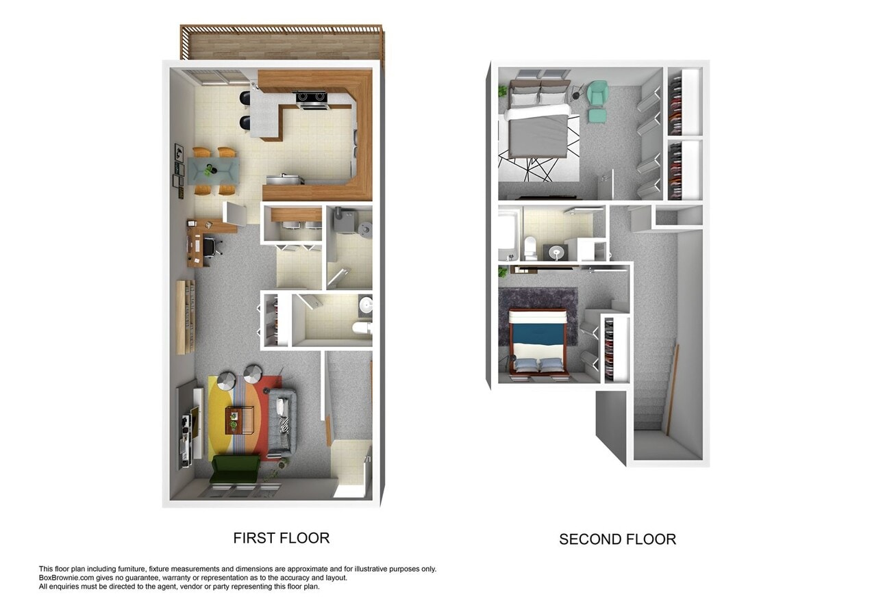 Photo - 2 bedroom, 1.5 bath Townhouse style apartment; minutes to Downtown Chesterton! Unit 1340 Lake Charles