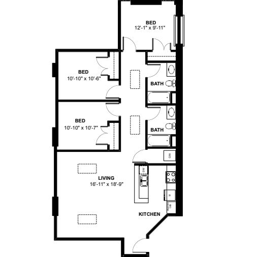 Photo - 1011 W Marshall St Apartamento Unidad 122