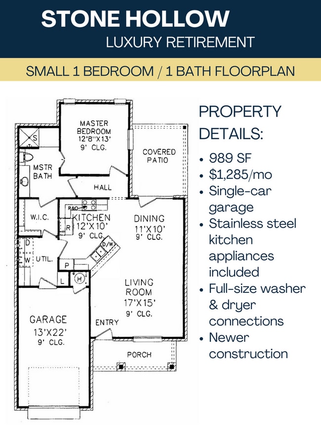Photo - Stone Hollow Unit Small 1 Bed/1 Bath