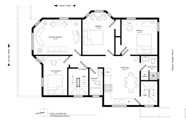 Photo - 190 Hillside St Unit 3F