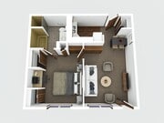 1 Bed / 1 Bath
