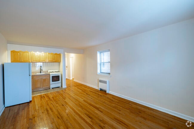 0 habitaciones, 1 baño - 350 pies cuadrados - Área de estar y dormitorio - King Alfred Apartments