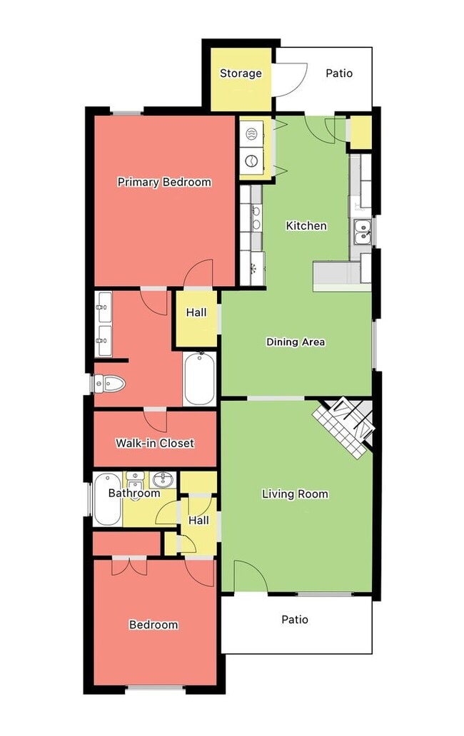 Photo - 2-Bed 2-Bath Garden Home in Chelsea, AL