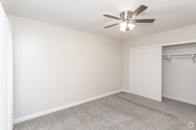 2BR, 2BA - 850SF - First Bedroom